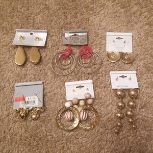 Jewelry - Six Earrings Jewelry - Six Earrings